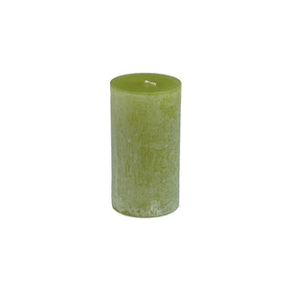 Vance Kitira Dark Blue Timber Collection Pillar Candle - 2" X 4"