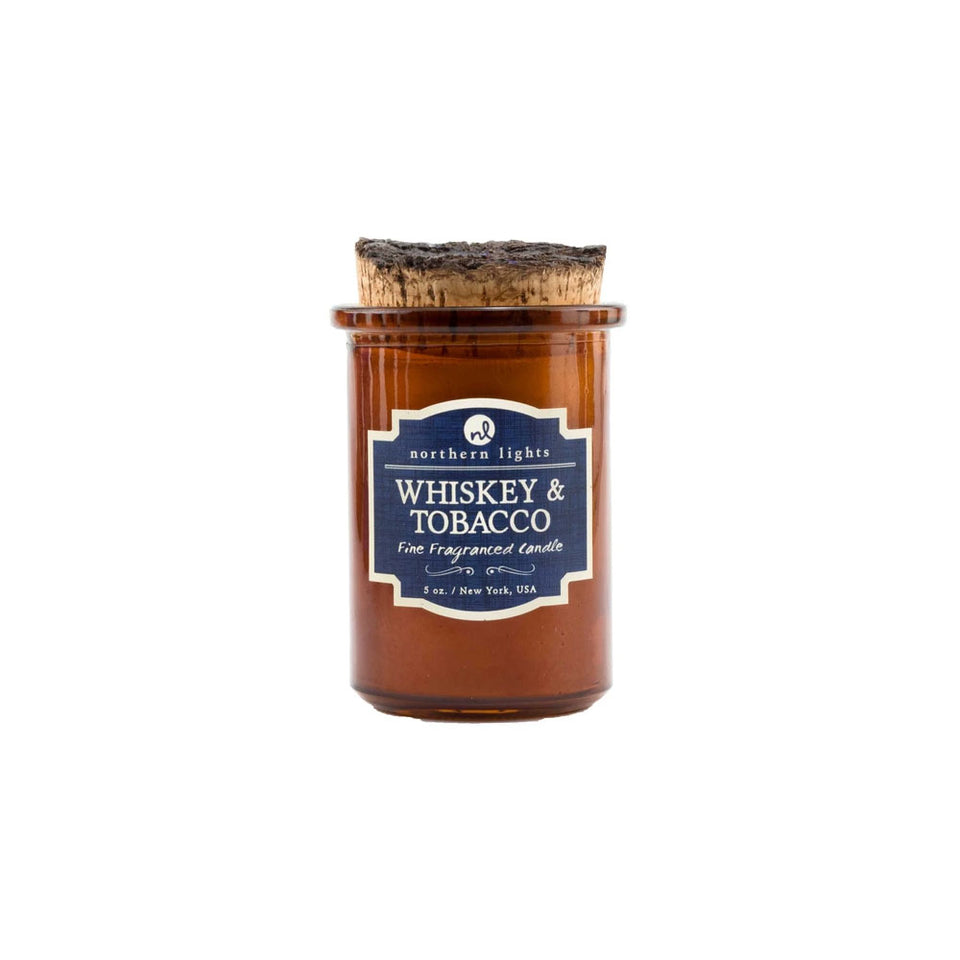 northern lights whiskey and tobacco candle northern lights whiskey & tobacco