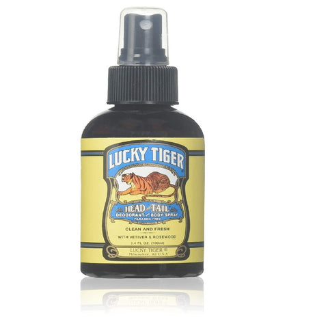 BLUE CO Lucky Tiger Head to Tail Deodorant and Body Spray