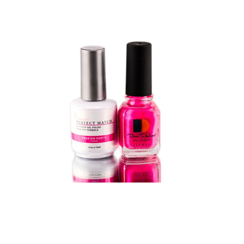 LECHAT Perfect Match PASSION PARTY Gel Polish & Nail Lacquer