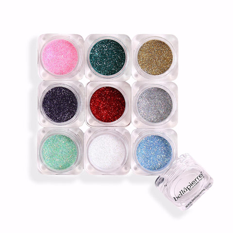 BELLAPIERRE COSMETICS Shimmer 9 Stack - Glamorous Glitter