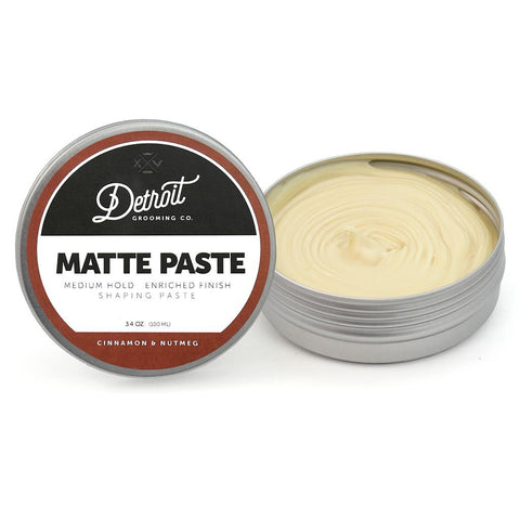 DETROIT GROOMING CO HAIR PASTE - MATTE PASTE - SHAPING PASTE